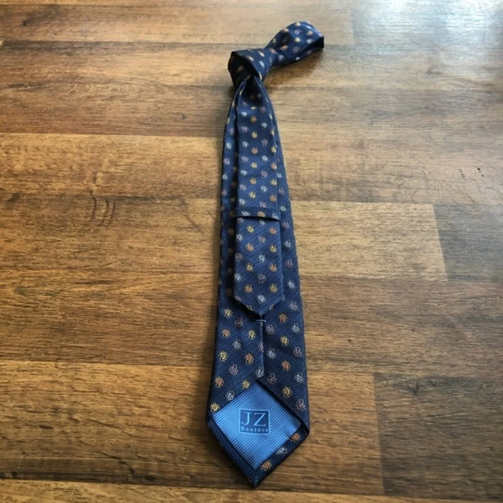 J. Z. Richards Boulder Blue & Orange Paisley Tie